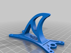 shark fin untuk oddette hydra 3d print model - Mito3D