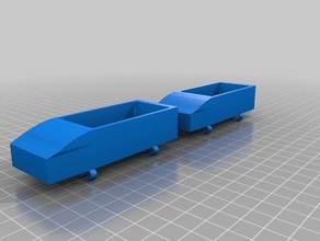 rollercoaster inşaat oyuncaklar büyük proje hız treni tema park 3d print model - Mito3D