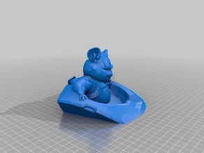hammond hamster sanat deine anne kkk such as 3d print model - Mito3D