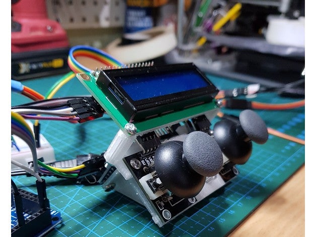 arduino palanca de mando la pantalla lcd pca9685 pie La impresión en 3d 3D print model - Mito3D