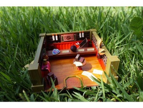 link-Erwachen-shop diorama Legende zelda verbindungen nintendo video-Spiel video-Spiele 3d print model - Mito3D