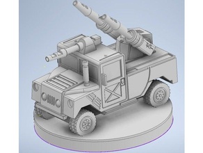 c&c generals - avenger stl mix ipt 3d printing 28mm command conquer 3d print model - Mito3D