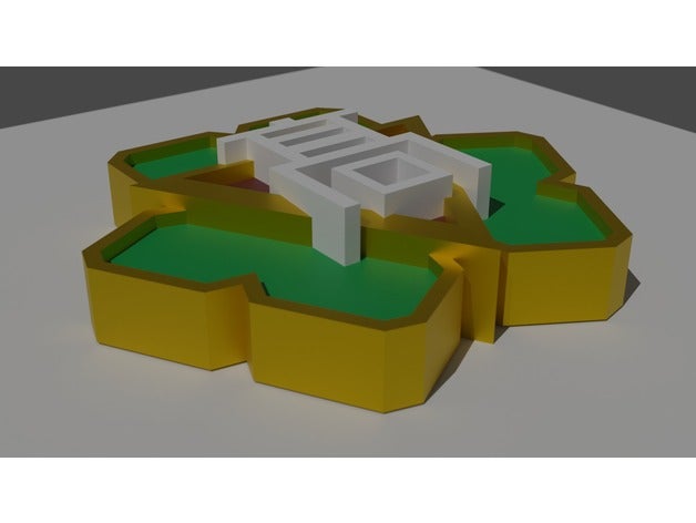 daejeon daeseong lycée logo 3D print model - Mito3D