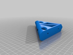 shelf corner brace support decor bracket 3d print model - Mito3D