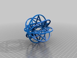 Modello 3d matematica arte 3d print model - Mito3D