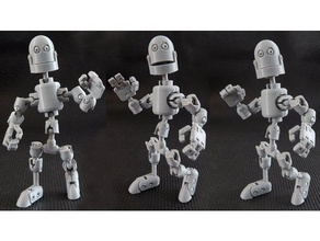 jointy bot mk-2 robot 3d printing 3d print model - Mito3D