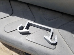 trailer safety chain holder 3d print model - Mito3D