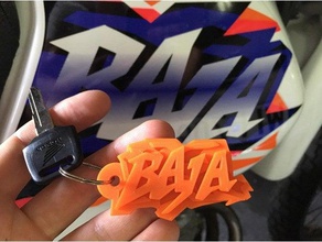 honda xr xlr 250 baja chiave pedante portachiavi moto gadget automotive 3d print model - Mito3D