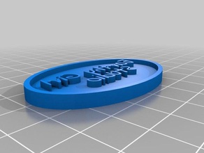 sello 2-no se manejar de la oficina personalizado 3d print model - Mito3D