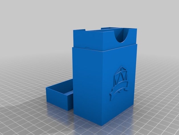 pathfinder crítica de las tarjetas caja juegos cardbox tarjeta el titular la fallar a tientas golpe crítico personalizado rpg 3D print model - Mito3D