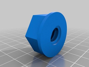 toy bolt & nut 3d printing bolt mutter nut schraube screw spielzeug toy 3d print model - Mito3D