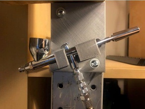o suporte do aerógrafo porta-ferramentas & caixas escova de ar aribrush ikea iwata iwatta jerker a pintura warhammer 3d print model - Mito3D