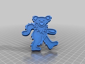 grateful dead, la danse de l'ours L'impression 3d 3d print model - Mito3D
