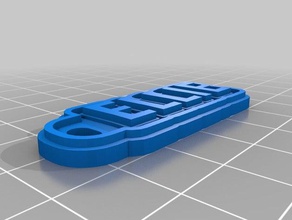 ellie keychains customized 3d print model - Mito3D