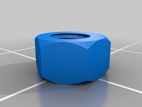 m3 nut smaller parts customized 3d print model - Mito3D