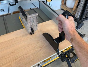 empurre o bloco as ferramentas carpintaria empurrar a vara tablesaw tabela vi madeira woodworking para workshop 3d print model - Mito3D