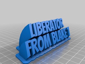 liberator office customized 3d print model - Mito3D
