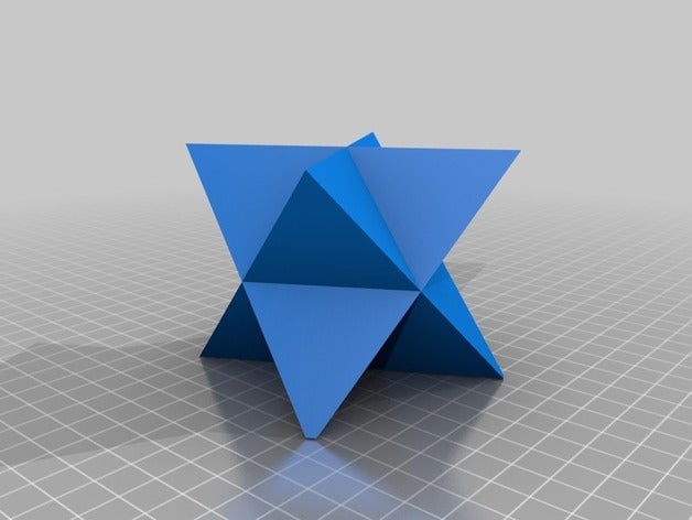 merkaba plana art 3D print model - Mito3D