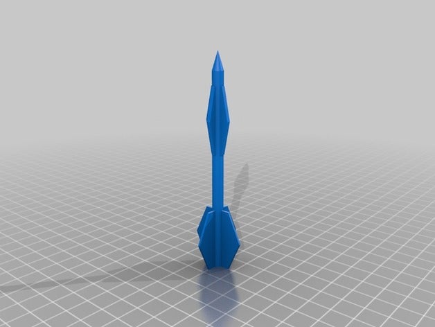 dart 3d printing 3D print model - Mito3D