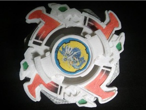 dragoon storm complete beyblade toys & games bakuten plastic gen 3d print model - Mito3D