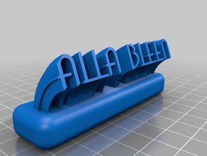 alla bleen 1 office customized 3d print model - Mito3D