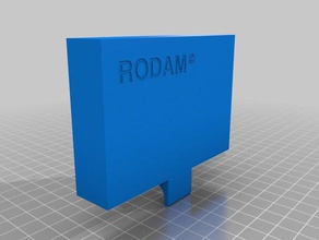 yulbike urban lcd cover rodam 3d print model - Mito3D