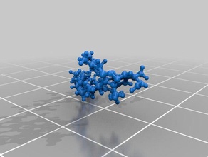 a concepção de moléculas analisar forças intermoleculares aprendizagem química 3d print model - Mito3D