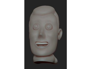 woody cabeza - toystory película 3d print model - Mito3D
