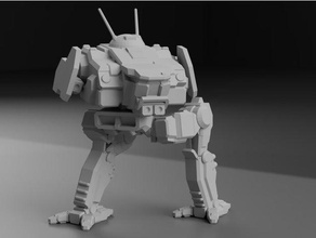 cda-1a cicada battletech toys & games boardgame boardgames mech mechwarrior mwo robot toy wargame wargames wargaming 3d print model - Mito3D