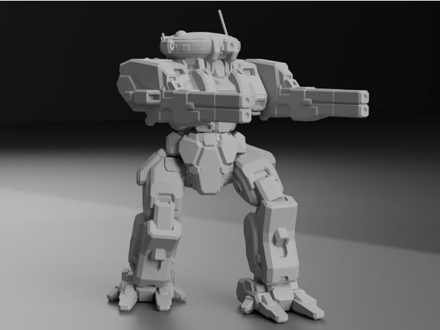 rifleman iic battletech brinquedos & games boardgame boardgames mech mechwarrior fmo robô brinquedo wargame wargames wargaming 3D print model - Mito3D