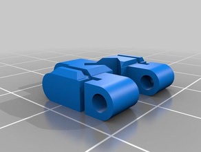 improved smars track multiple rubber bands robotics 3d print model - Mito3D