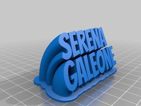 serena office su misura 3d print model - Mito3D