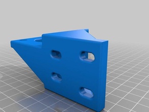 eleksmaker a3 ultraleggero gantry stazionario passo-passo mod la robotica 3d print model - Mito3D