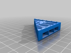 facile strade diagonale pavimento di piastrelle remix set 1 edifici e strutture 3d print model - Mito3D