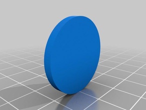 Miniatur-Magnet-base-28mm miniaturen 5mm buckyballs Spiele base buckyball magnet magnetic der Miniatur 3d print model - Mito3D