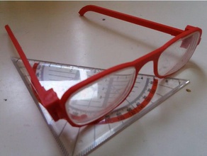 glasses 3d print model - Mito3D