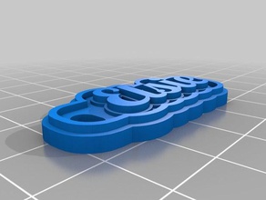 elsie keychains customized 3d print model - Mito3D