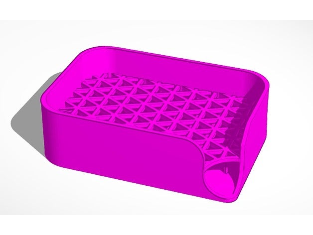 jabón de barra soporte cuarto baño el titular la jabonera 3D print model - Mito3D