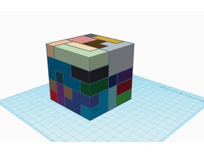 5x5 cube puzzle puzzles 3d slash 3d print model - Mito3D