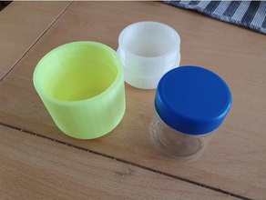 jar protecting kitchen & dining 3d print model - Mito3D