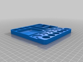 vape organizzatore organizzazione atomizzatore stand vassoio 3d print model - Mito3D