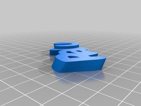radu keychains customized 3d print model - Mito3D
