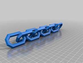 cadena 4 su misura 3d print model - Mito3D