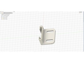 k hlschrank schleppscharnier frigorífico lento dobradiça A impressão 3d 3d print model - Mito3D