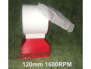 bladeless ventilateur de 120 mm le bricolage 3d print model - Mito3D
