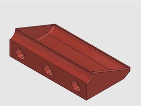 magnet-Tablett Haushalt magnet ablage magnet-box Schrauben-box 3d print model - Mito3D