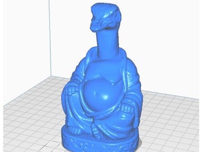 ostrich buddha animal collection sculptures bird bust remix statue 3d print model - Mito3D