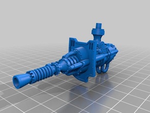 zeus cannon armiger games 40000 40k dominion crusader warhammer 3d print model - Mito3D
