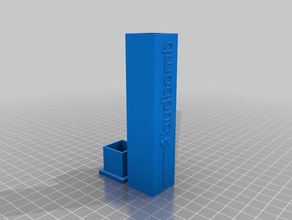 budbomb kutusu bud bomba canabis boru duman ot 3d print model - Mito3D