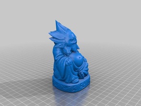 darunia Buda heykeller ocarina zaman pop-Buda video oyunu oyunları zelda 3d print model - Mito3D